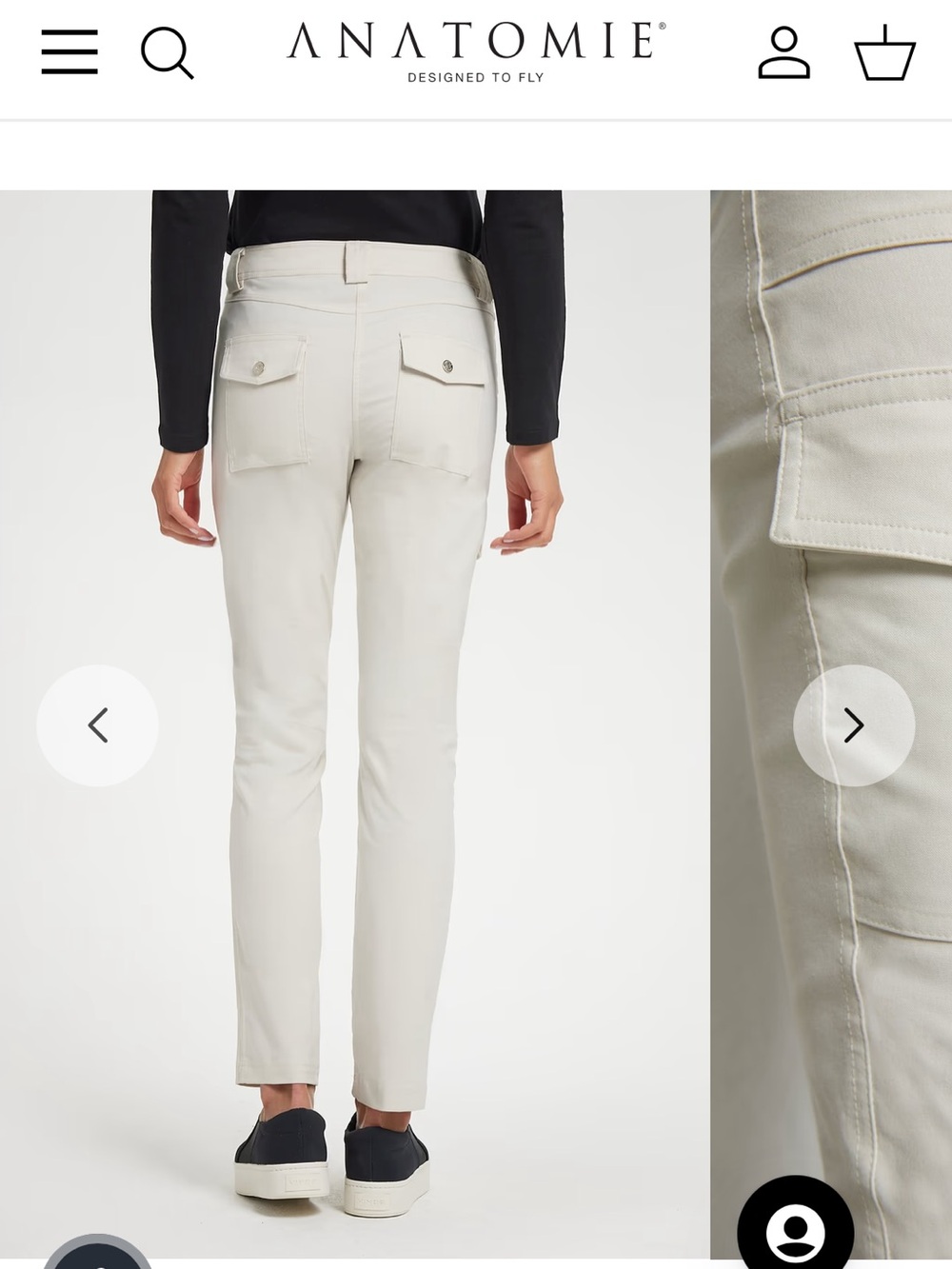 Anatomie Kate Skinny Cargo Pants - Picture 2 of 9